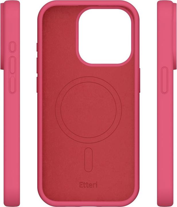 Produktbild Etteri Silicone Mag case for iPhone 14 6,1" raspberry (Apple iPhone 14)