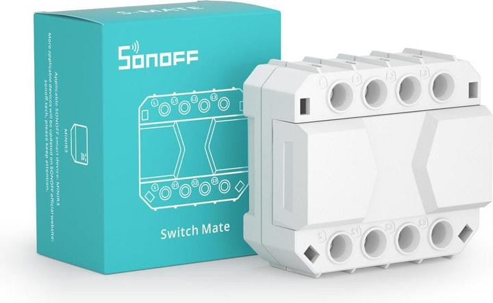 Produktbild Sonoff Schaltaktor S-MATE 3-fach 230 V 16 A Weiss (Schaltaktor)