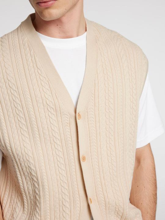 Produktbild Selected Homme Zopfstrick Strickweste (M)