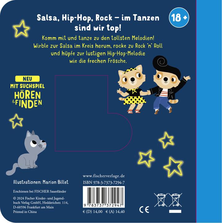 Actual product image Do you hear the music to dance to? (German)