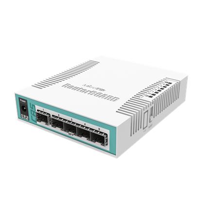 Productafbeelding MikroTik CRS106-1C-5S (6 Havens)