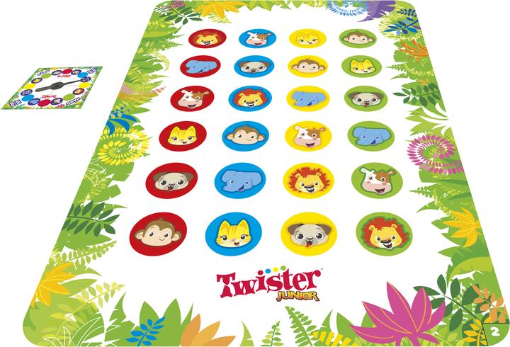Actual product image Hasbro Gaming Twister Junior (F7478) (Finnish, Swedish)