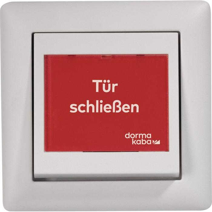 Dormakaba, Meccanismo apriporta e chiudiporta, Pulsante di rilascio HT (Porta camera, Porta d'ingresso, Porta di legno, Portafinestra, Interno)