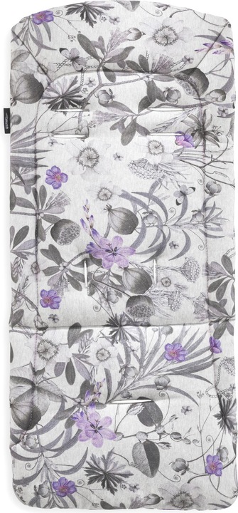 Hauck Pushchair Seat liner Floral Grey
