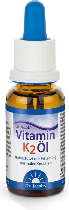 Actual product image Dr. Jacob's min K2 MK7 oil (1 Piece, Oil, 59 g)