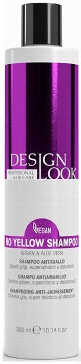 Design Look No Yellow Vegan Anti-Yellow 300ml (300 ml, Flüssiges Shampoo)