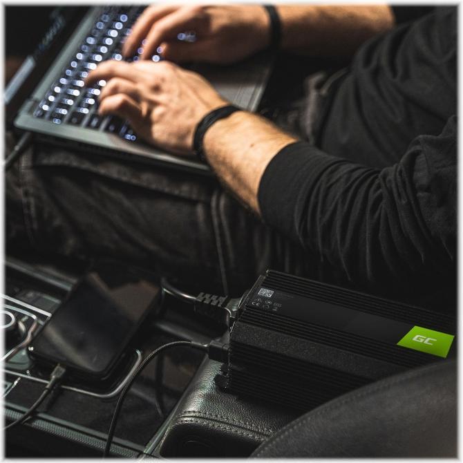 Actual product image GreenCell Voltage Car Inverter