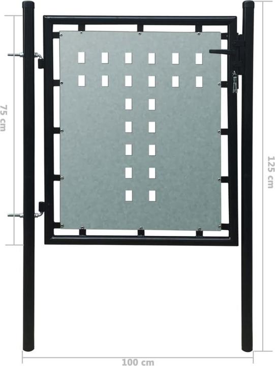 Produktbild vidaXL Gartentor