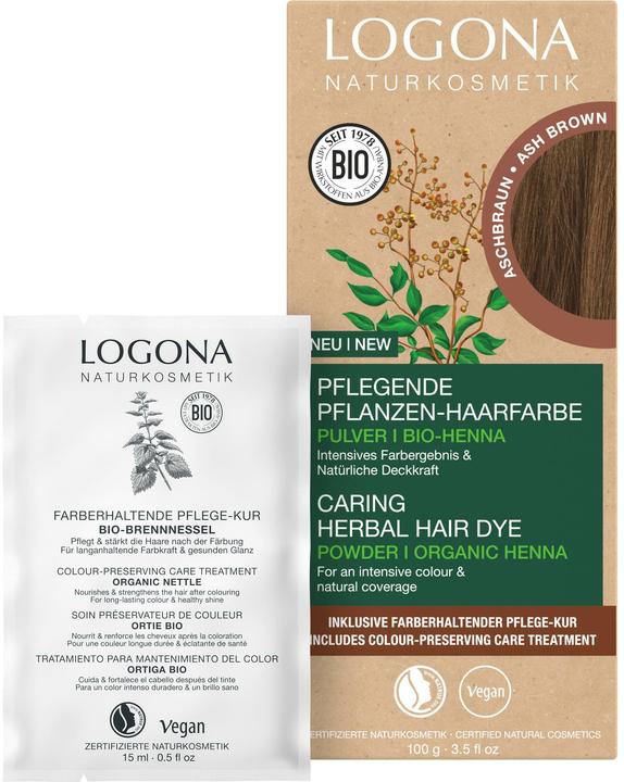 Actual product image Logona Plant hair color powder (080)