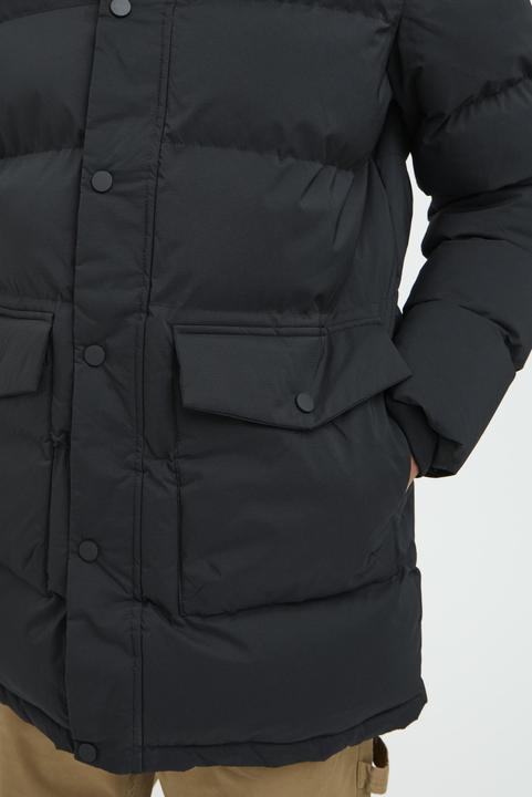 Actual product image Blend Buttoned hooded puffer jacket with pocket (XXL)