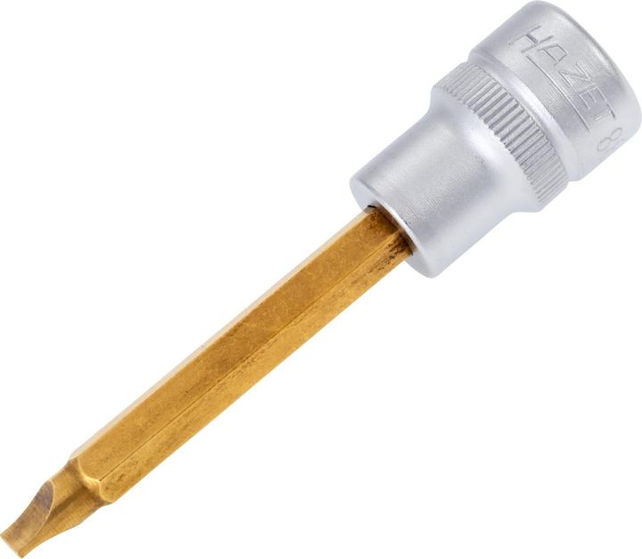 Produktbild HAZET Schraubendreher-Steckschlüsseleinsatz 8803-1X5.5 ∙ Vierkant10 mm (3/8 Zoll) ∙ Schlitz Profil … (5.5 mm)