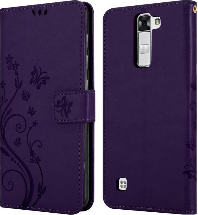 Actual product image Cadorabo Flower Book Cover (LG K7)