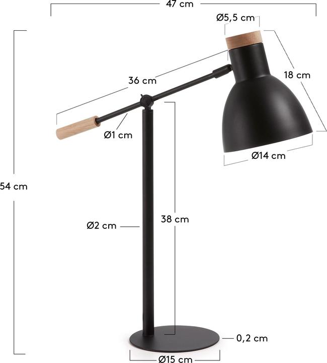 Image du produit Kave Home Scarlett (E14)