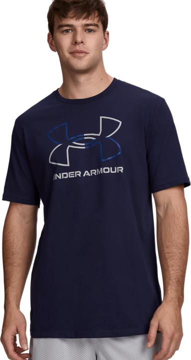 Actual product image Under Armour GL Foundation Uodate SS men's T-shirt navy blue 1382915 410 m (M)