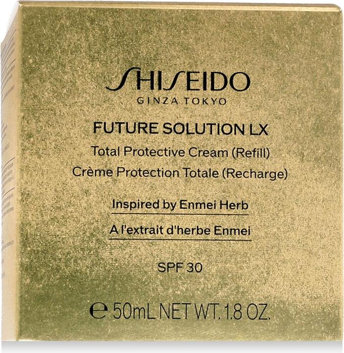 Actual product image Shiseido Future Solution LX - Refill Total Protective Cream (50 ml, Day cream, SPF 30)