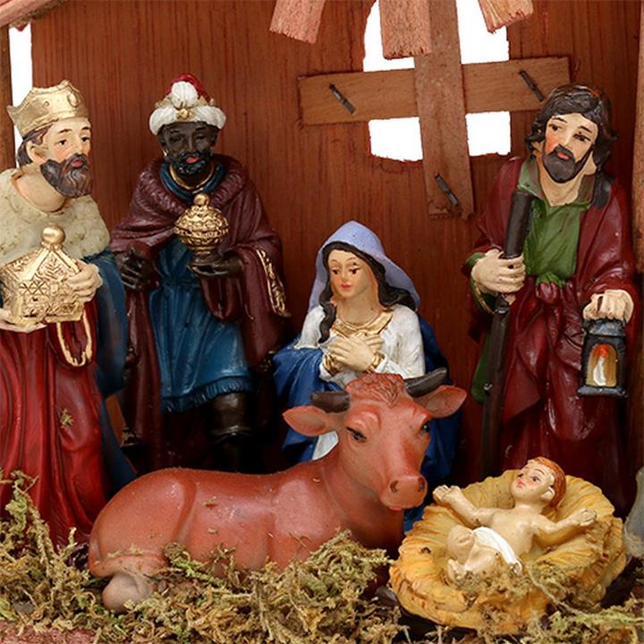 Image du produit BigBuy Weihnachtskrippe Metall