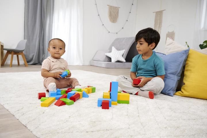 Actual product image Eichhorn Colourful wooden blocks Baby