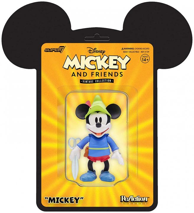 Produktbild Super7 Disney ReAction Actionfigur Vintage Collection - Brave Little Tailor Mickey Mouse