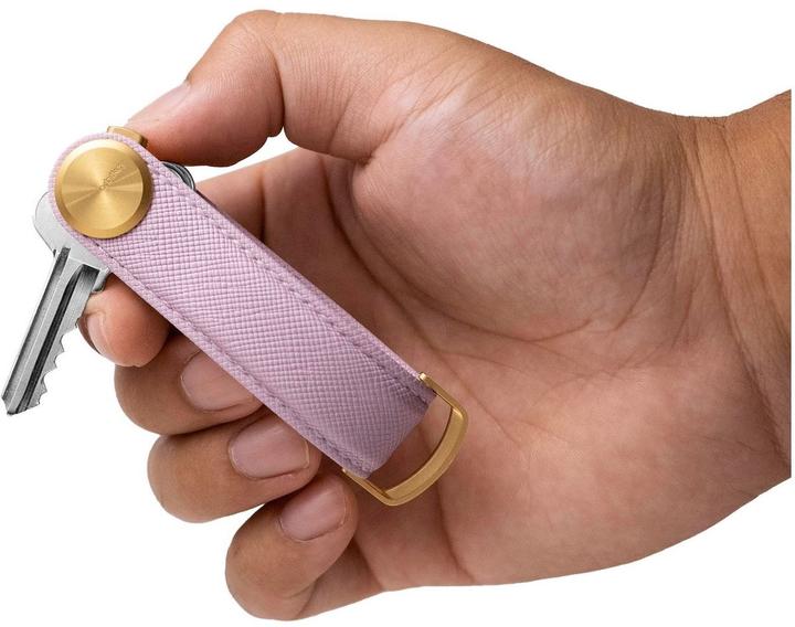 Actual product image Orbitkey Key Organiser Pro Leather lilac