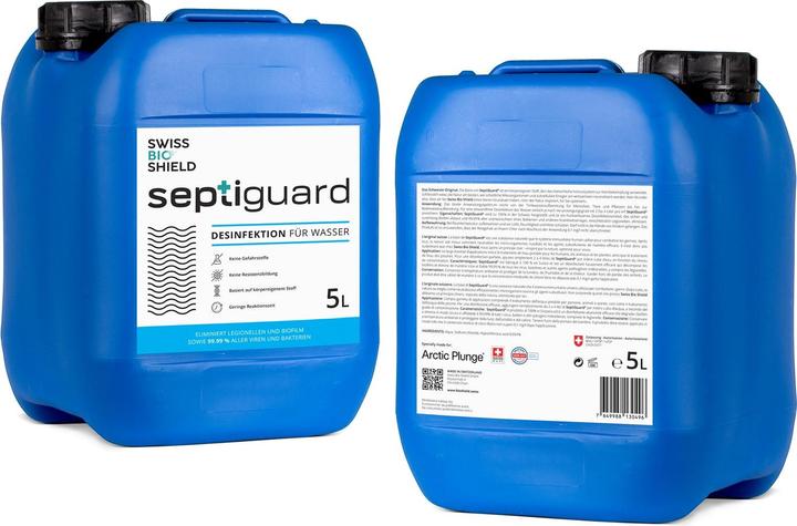 Produktbild SeptiGuard Wasserdesinfektion ohne schädliches Chlor (5000 ml)