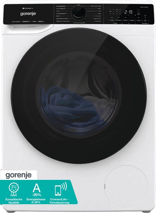 Gorenje WPNA84A2TS (8 kg, Left)