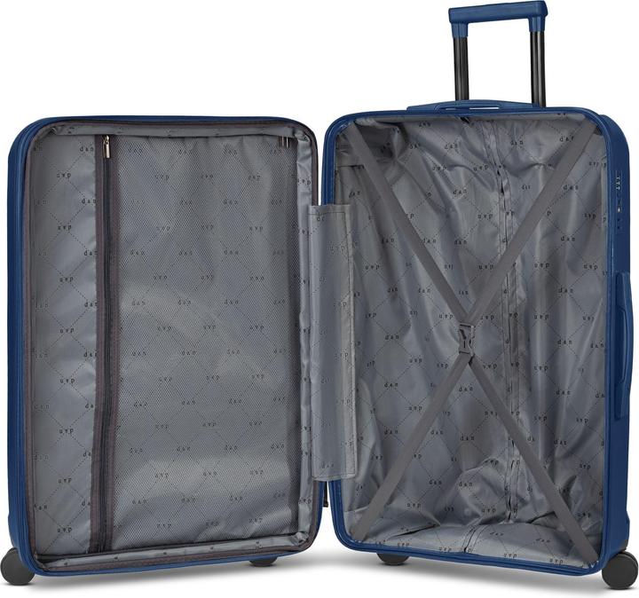 Produktbild D&N South Dakota 4 Rollen Trolley L 76 cm mit Dehnfalte (95 l)