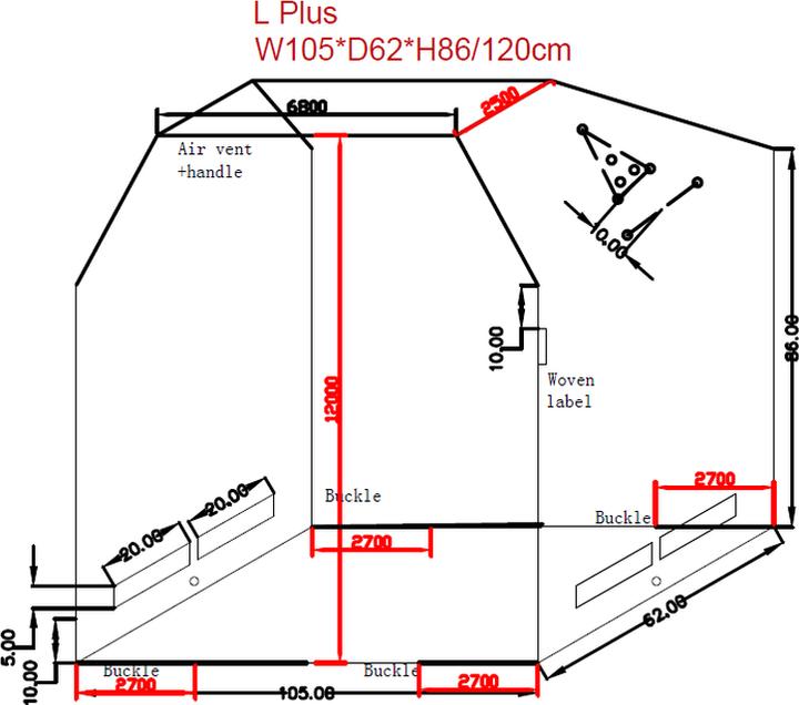 Produktbild BBQ Master Abdeckhaube Premium L Plus