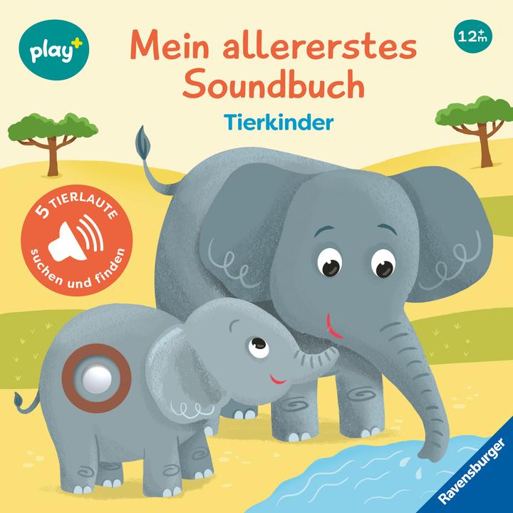Image du produit Ravensburger Play+ Mon tout premier livre sonore : Les enfants des animaux (Allemand)