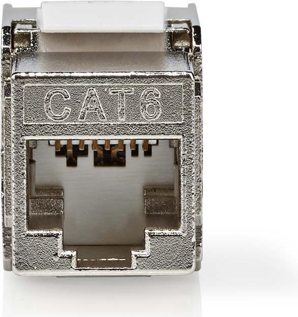 Immagine prodotto Nedis Keystone | CAT6 | presa RJ45 | S/FTP | metallo | scatola (S/FTP, CAT6, 0.02 m)