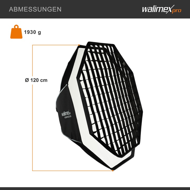 Produktbild Walimex pro Essential Octa 120 Hensel EH (Softbox, 120 cm)