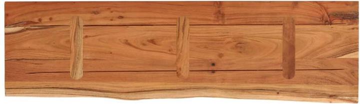 Image du produit VidaXL Étagère murale Rectangulaire Bord d'arbre Étagère suspendue Bureau Étagère en bois massif Acacia