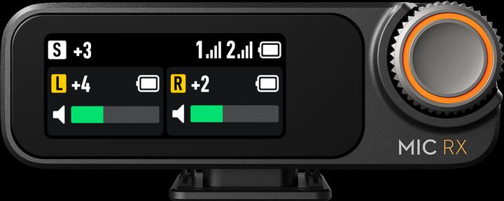 Actual product image DJI Mic 2 (2 TX + 1 RX + Charging Case)