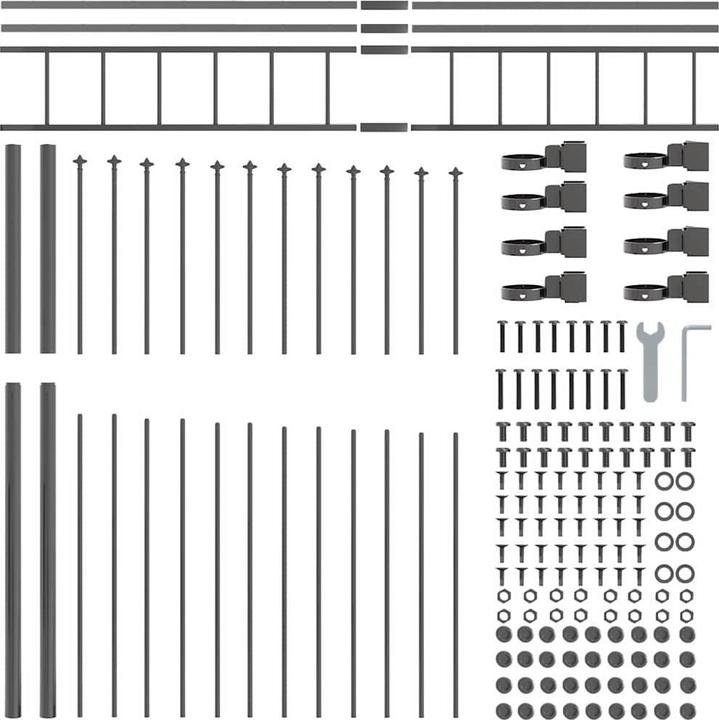 Produktbild vidaXL Gartenbarriere