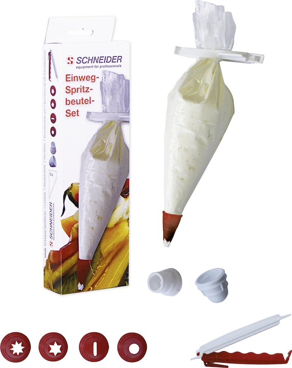 Produktbild Schneider Einweg-Spritzbeutel Set, - (Spritzbeutel Set)