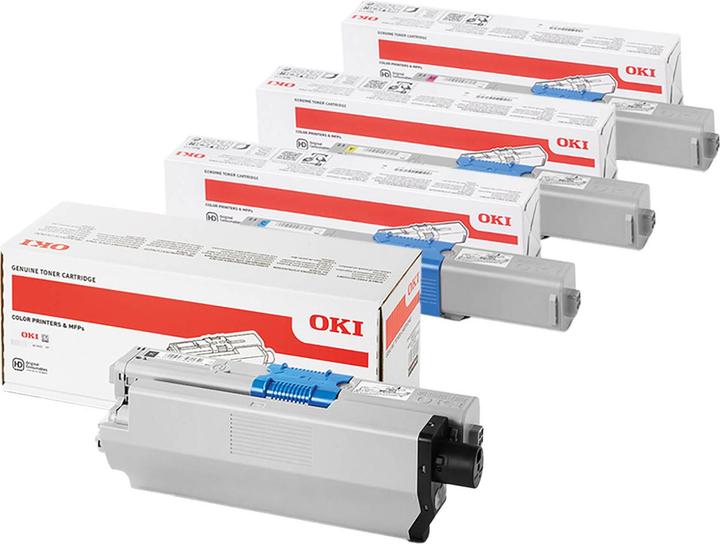 OKI Original C310/330/510/530 SET Set mit allen vier Farben (BK, C, M, Y)
