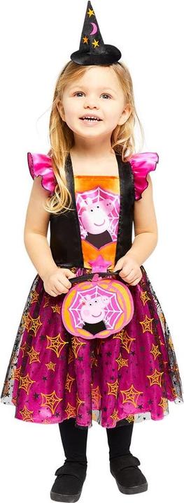 Produktbild Amscan Kinderkostüm Peppa Pig Orangenes Kleid Alter 2-3 J (98)