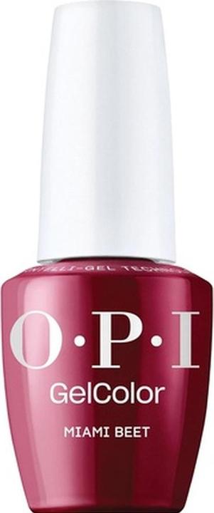 OPI GelColor Gel-Nagellack Opaque Dark Red Creme UV Cure (Opaque Dark Red Creme UV Cure, UV-Gel Lack)