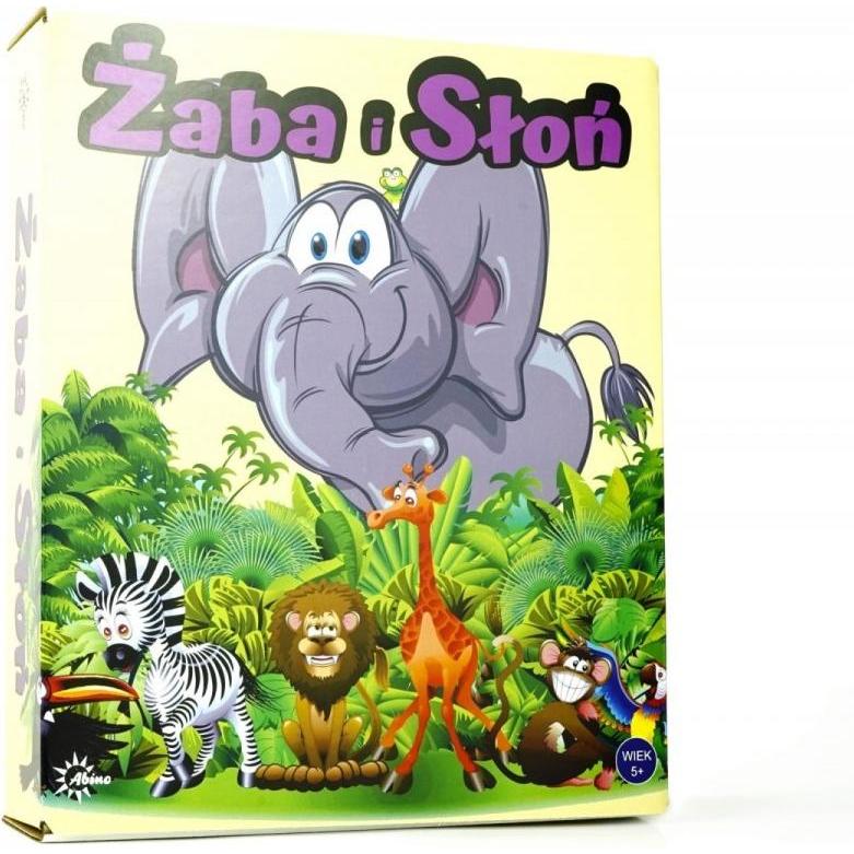 Abino Das Spiel „Der Frosch und der Elefant“.