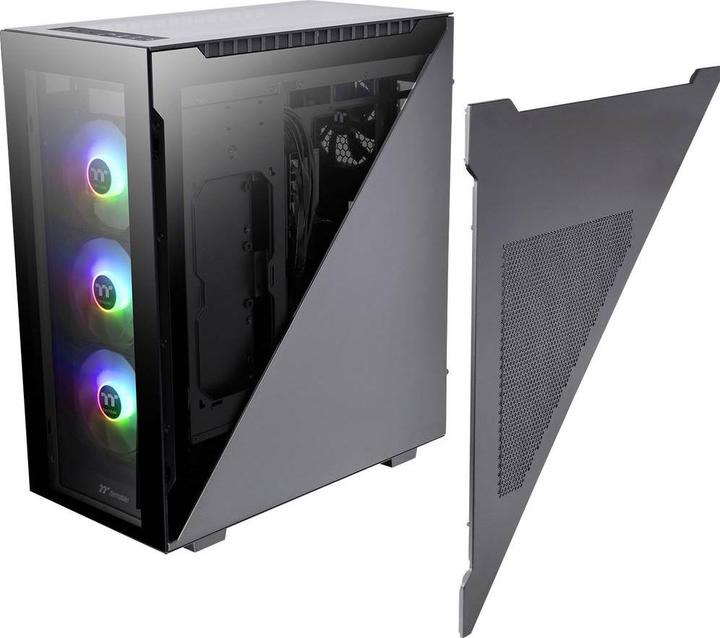Actual product image Thermaltake Divider 500 TG ARGB Black (ATX, mATX, Mini-ITX)