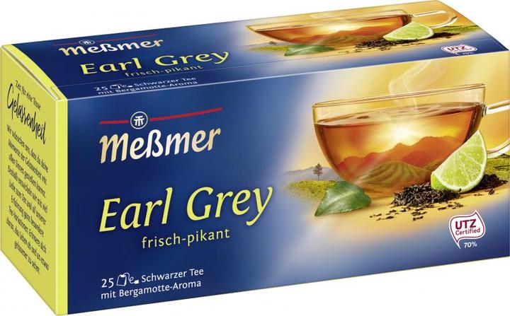 Produktbild Meámer Schwarzer Tee "Earl Grey", 25er Packung (100 g)