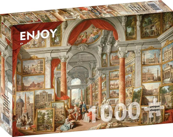 Immagine prodotto Enjoy Puzzle ENJOY-1119 - Paolo Panini: Vedute di Roma moderna, puzzle, 1000 pezzi (1000 pezzi)