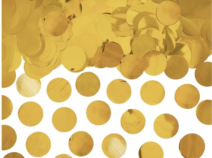 Actual product image Partydeco Scatter decoration table confetti gold (1 Piece)