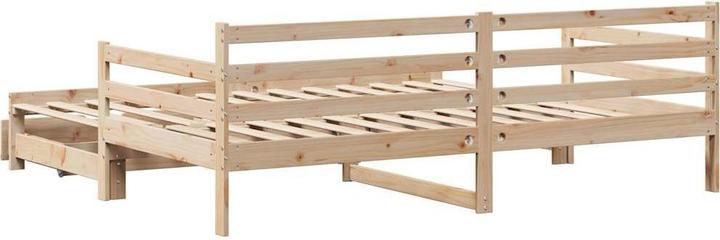 Produktbild vidaXL ausziehbares Tagesbett (80 x 200 cm)