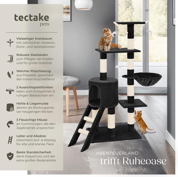 Actual product image tectake Dominik (144 cm, Black)