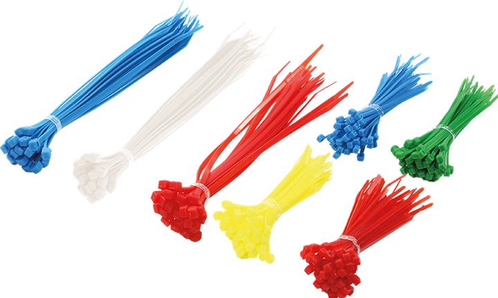 Produktbild LogiLink Kabelbinder Set, 300 Stück (Kunststoffkabelbinder, 200 mm, 300 Stk.)