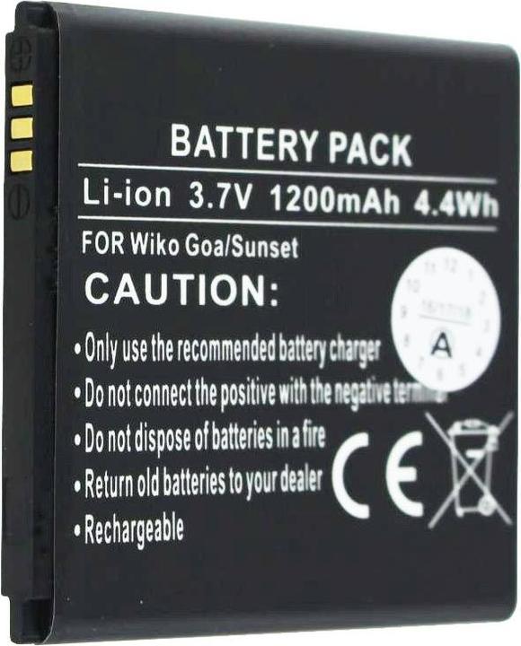 Wiko Akku Goa, Sunny, Sunset Akku S104-K42000-014, 2502