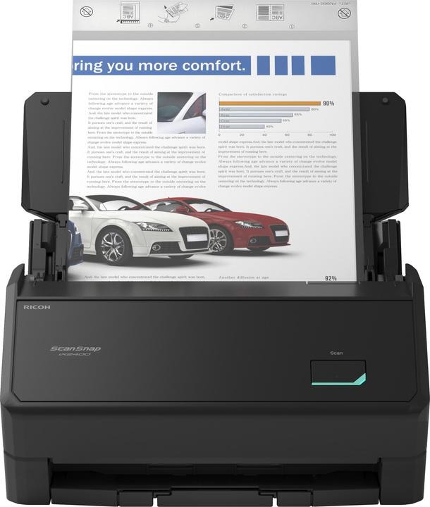 Produktbild RICOH ScanSnap iX2400 45ppm/90ipm Black A4 Duplex ADF USB 3.2 (USB, WLAN)