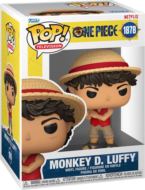 Actual product image Funko POP! One Piece S1: Monkey D.Luffy