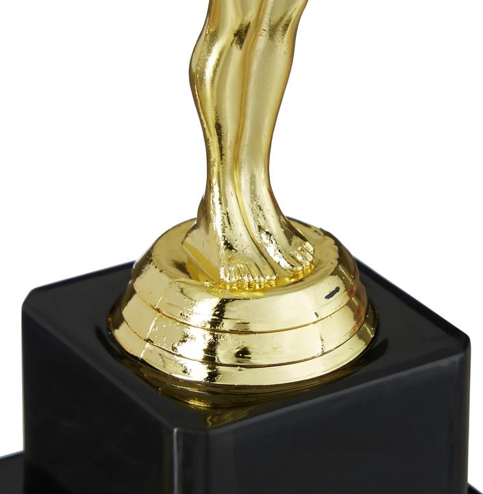 Image du produit Relaxdays Statue vainqueur (6,5 x 6,5 x 18,5 cm)