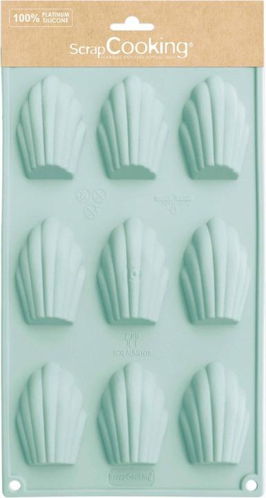 ScrapCooking Silikonbackform Madeleines (4.50 cm)